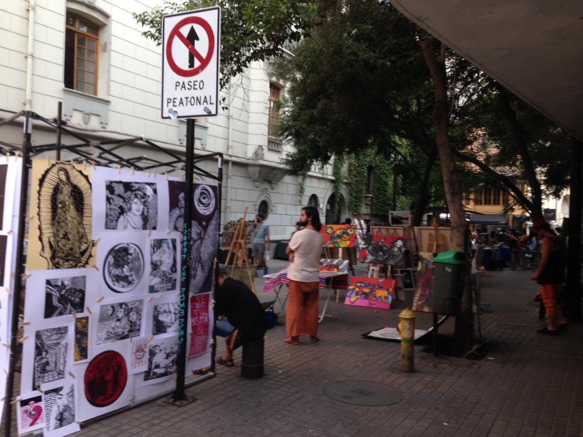 Azzai Bellas Artes Santiago Dış mekan fotoğraf